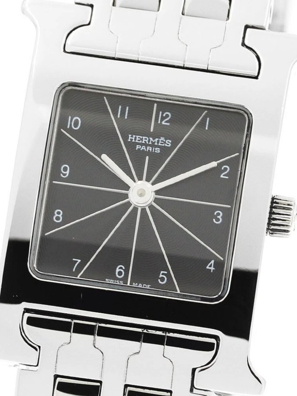 HERMES H watch HH1.210 black Dial Quartz Ladies Watch_906857